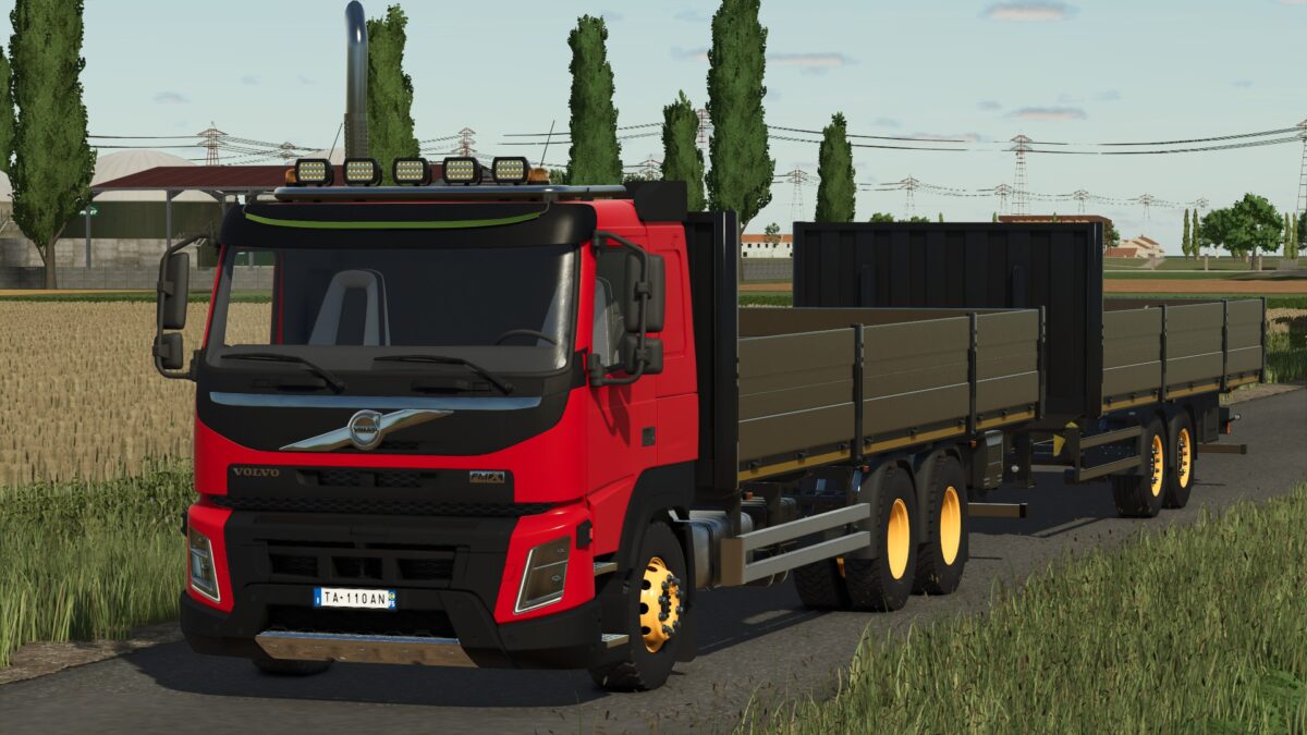 Volvo FMX XXL Truck & Trailer v 1.0