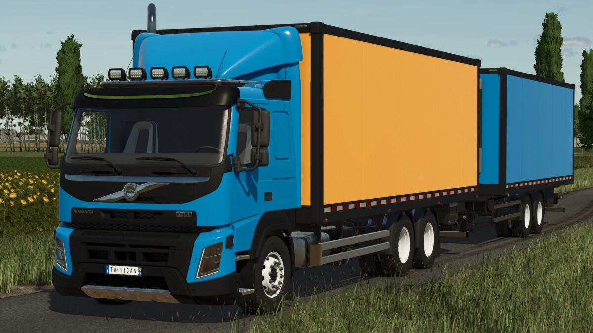 Volvo FMX XXL Truck & Trailer v 1.0