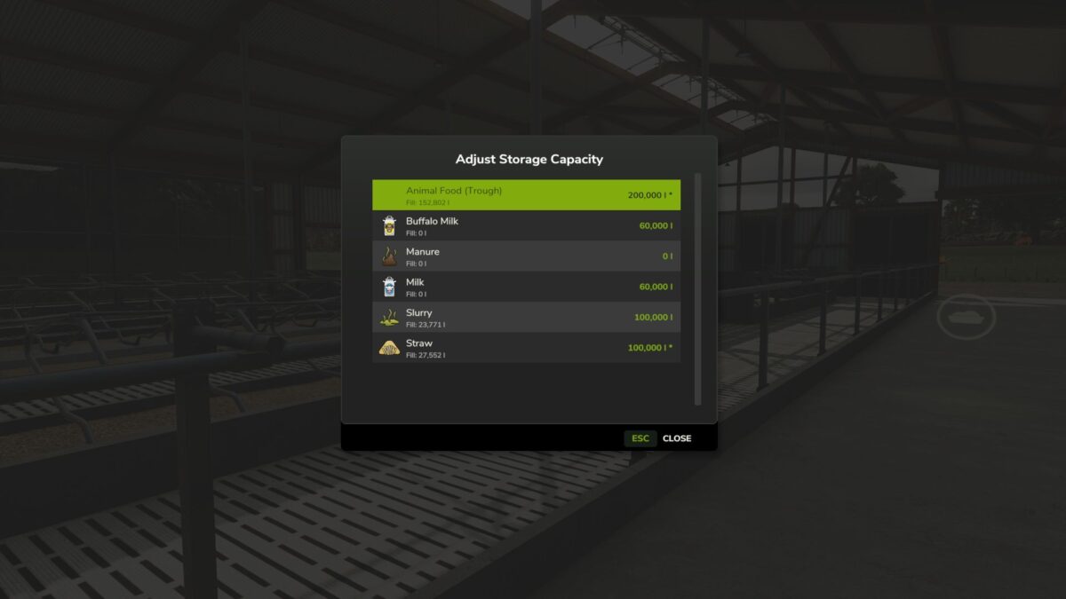 Adjust Storage Capacity v 0.6.0.0