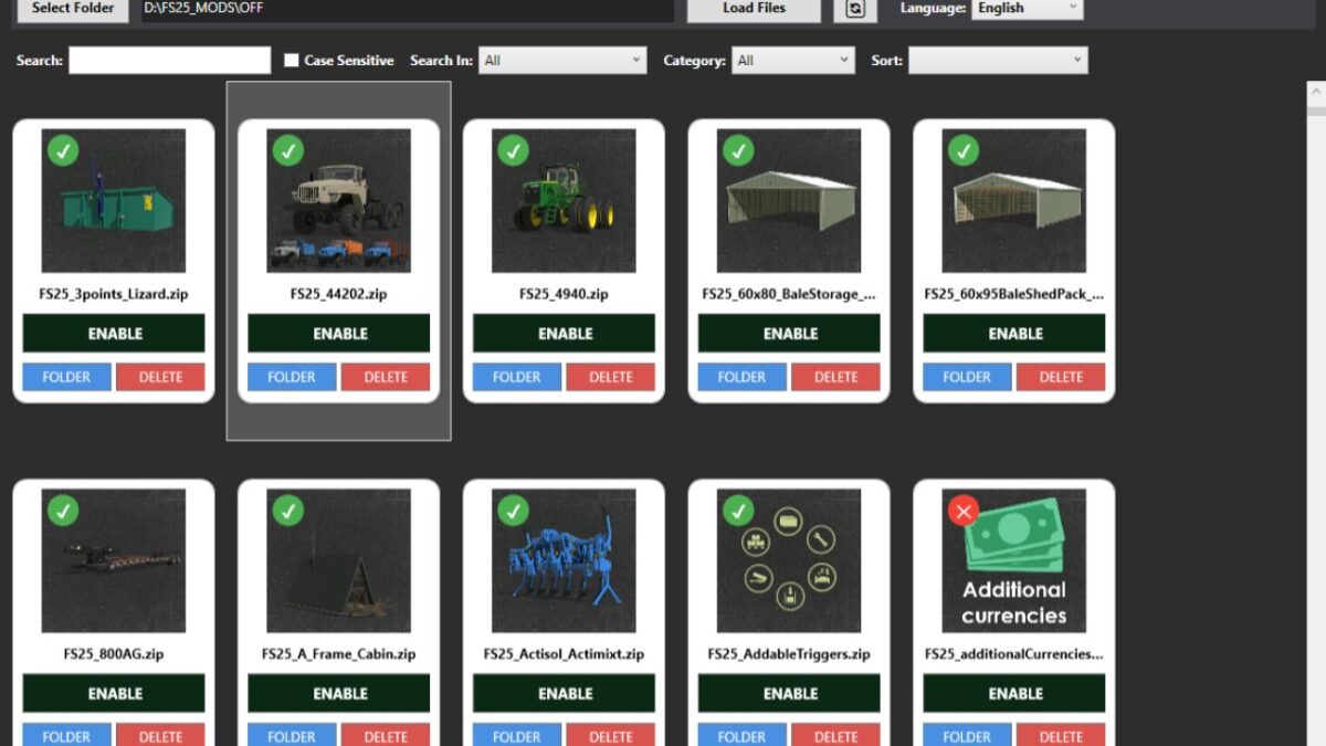 Mod Manager v 2.0