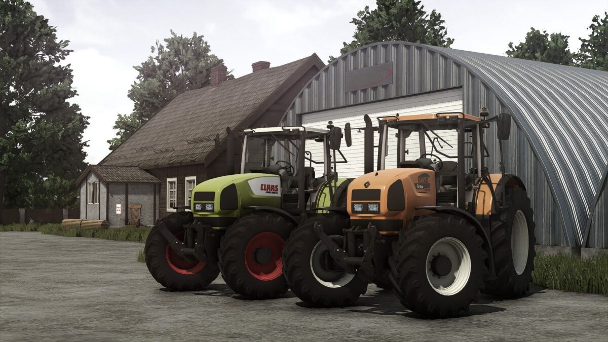 Claas/Renault Ares 836 RZ Rust Edition v 1.0.0.5