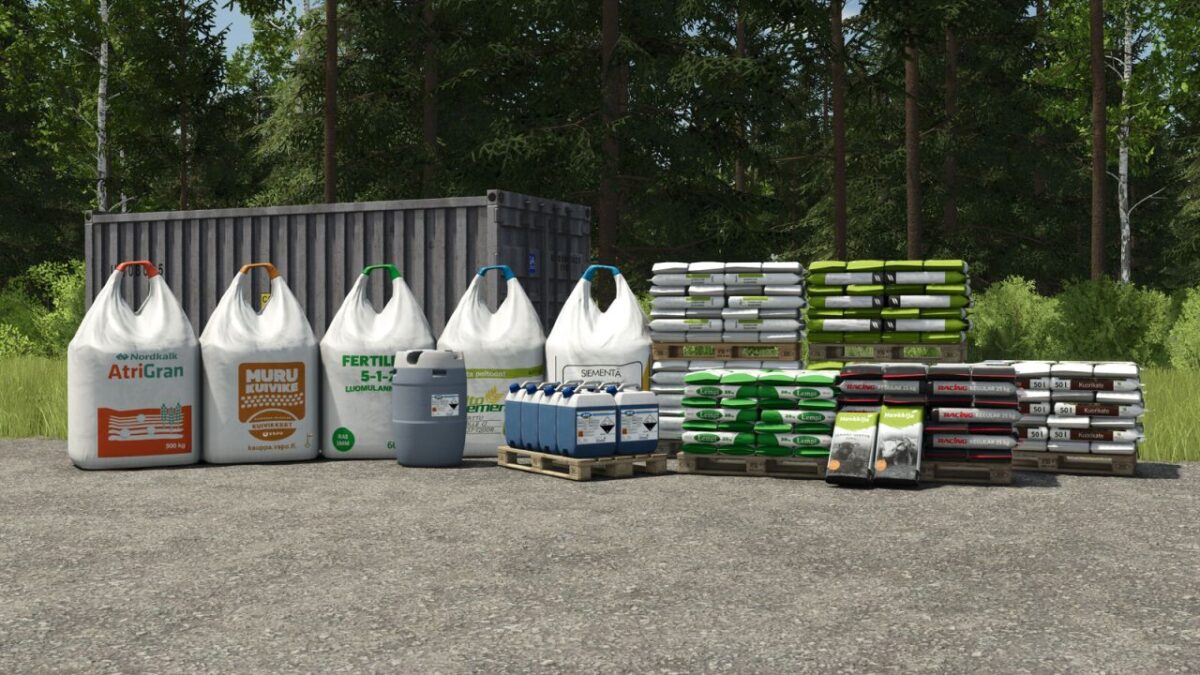 Finnish Big Bags and Pallets v 1.0