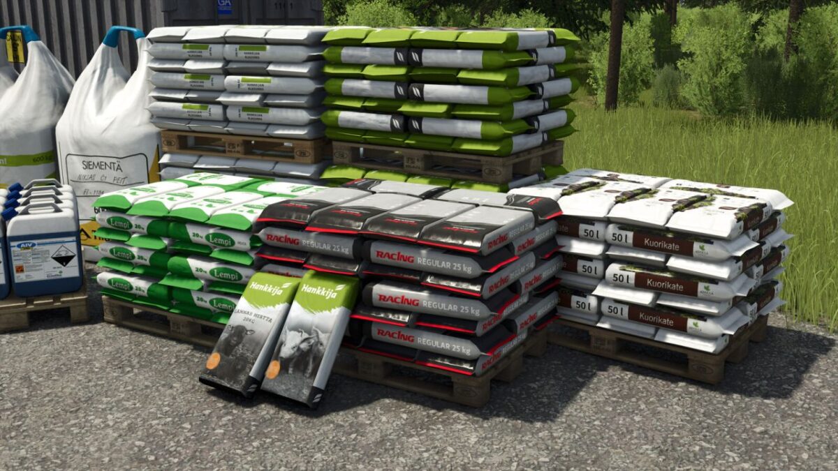 Finnish Big Bags and Pallets v 1.0