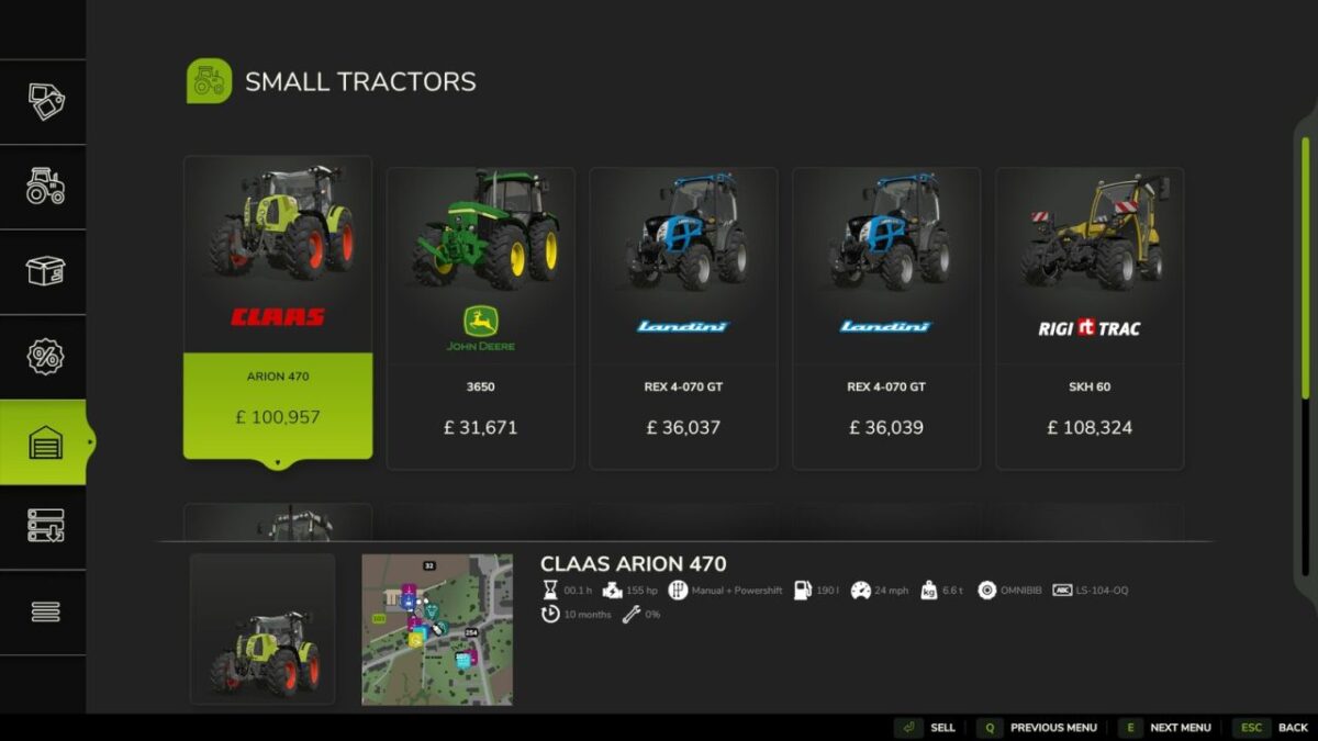 Garage Menu v 1.0.0.3