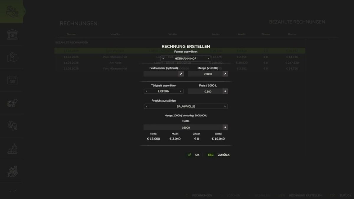 Invoice System v 1.0