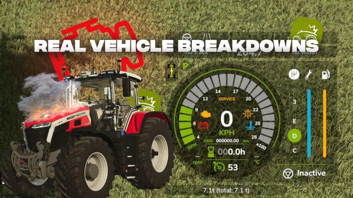 Real Vehicle Breakdowns v 0.9.6.2