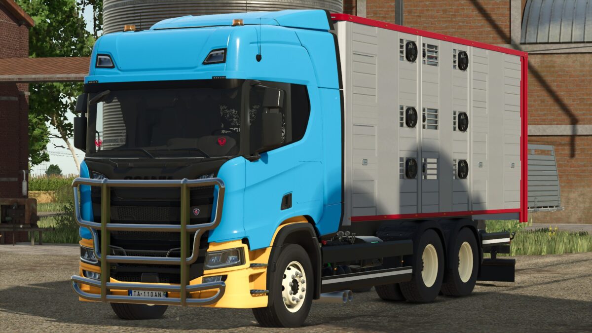 Scania R Animal Transport Truck v 1.0.0.1
