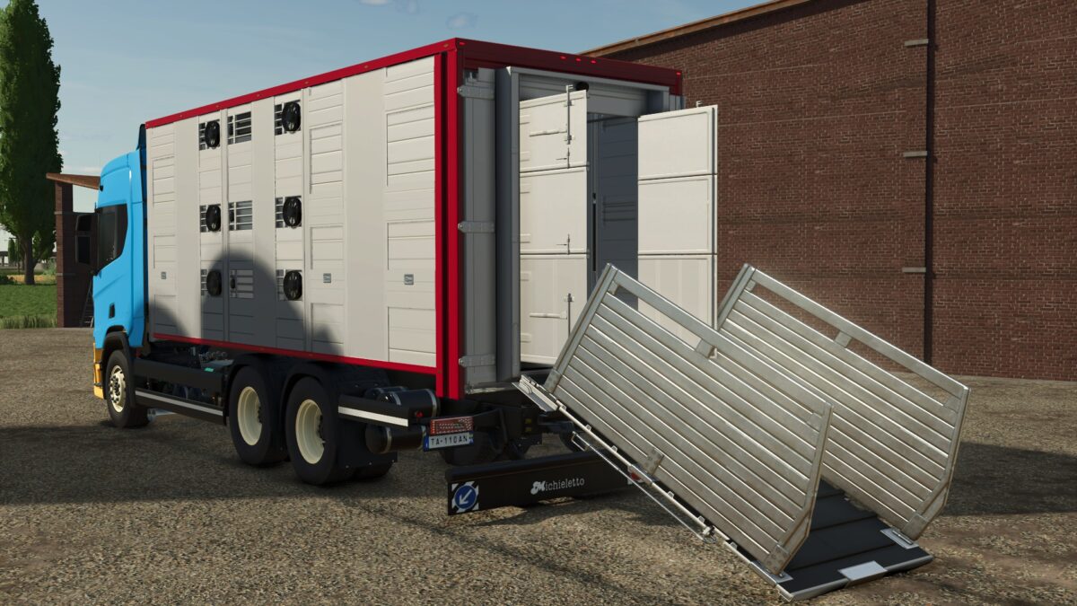 Scania R Animal Transport Truck v 1.0.0.1