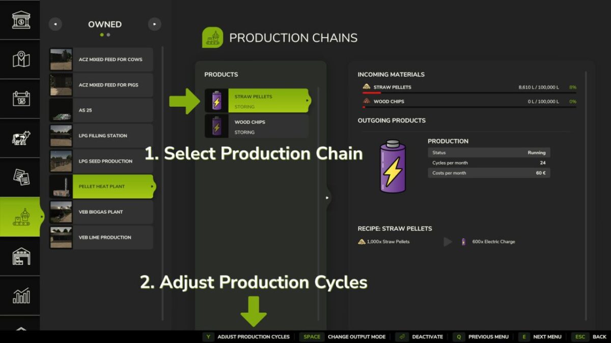Adjust Production Points v 1.0