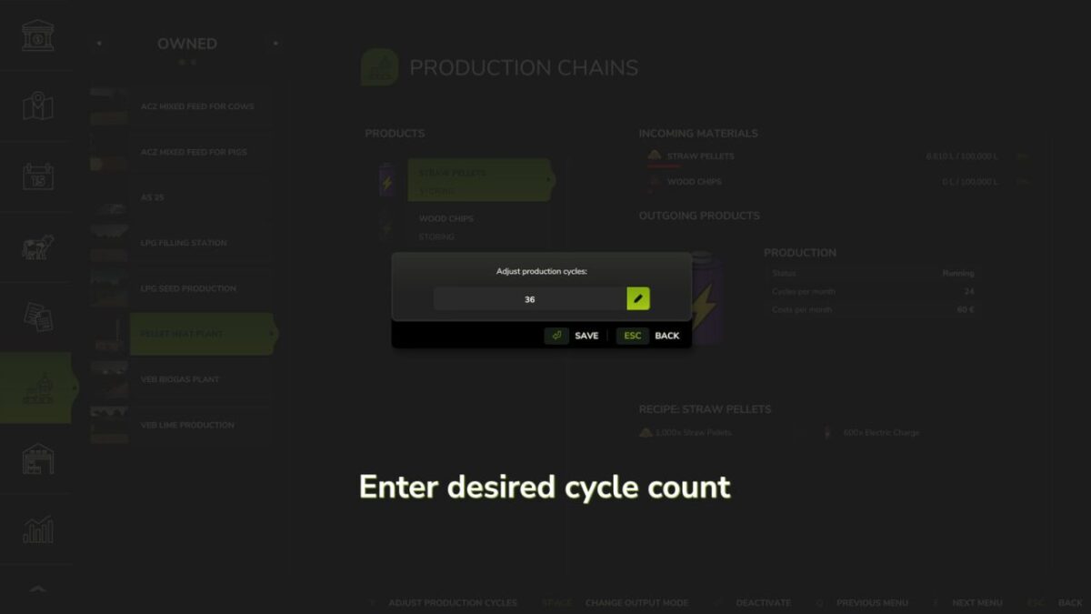 Adjust Production Points v 1.0