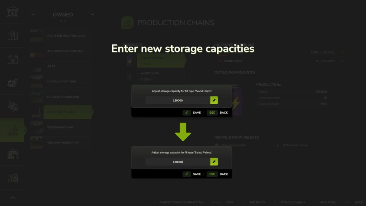 Adjust Production Points v 1.0