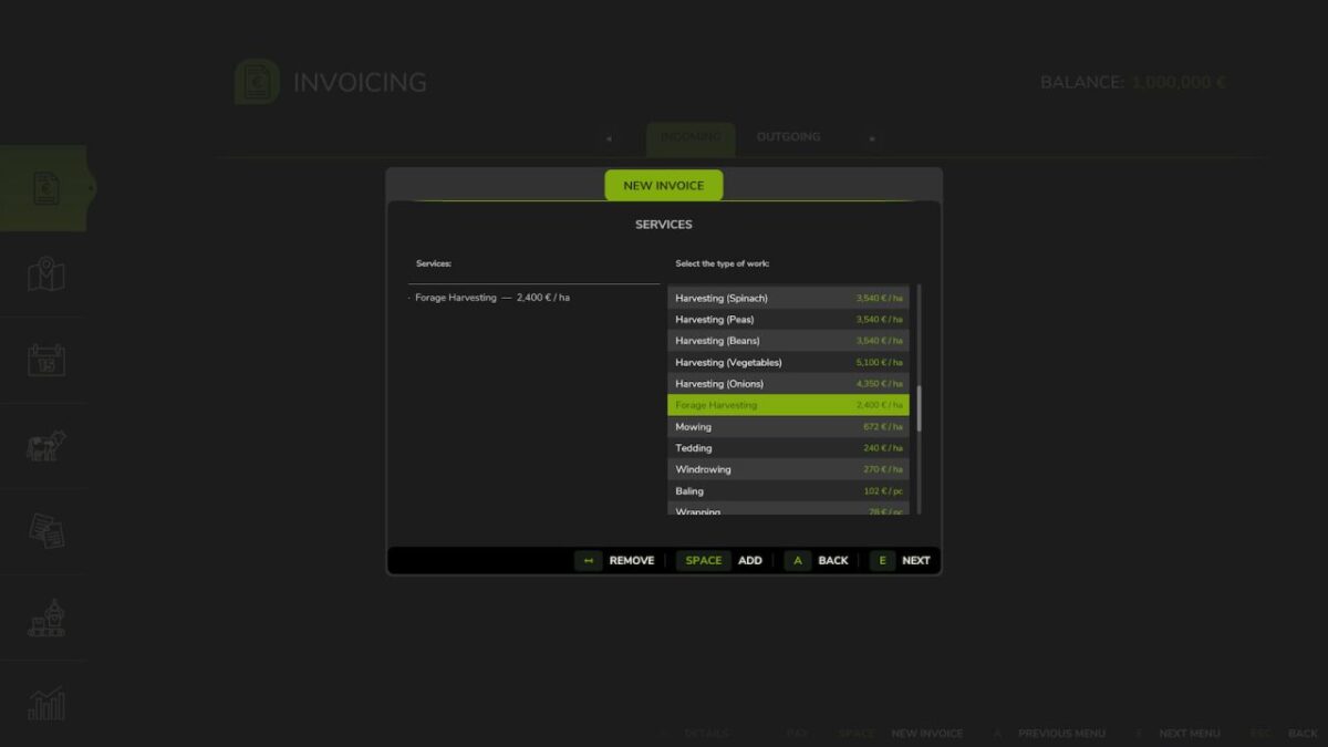 Invoices v 1.1.1