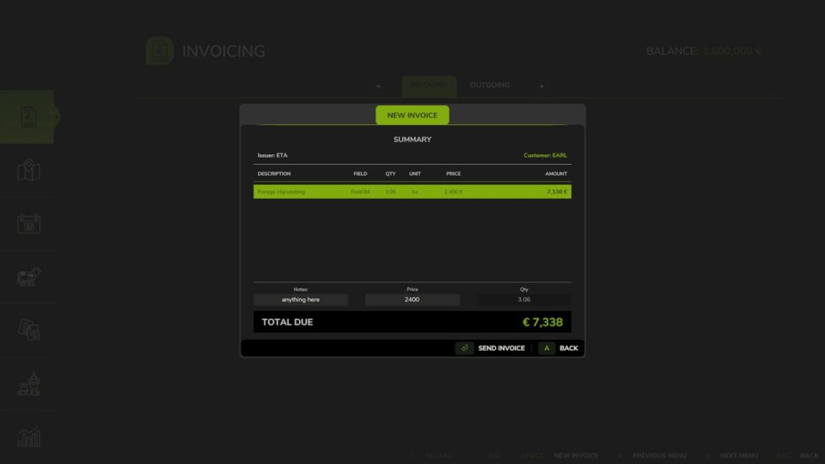 Invoices v 1.1.1