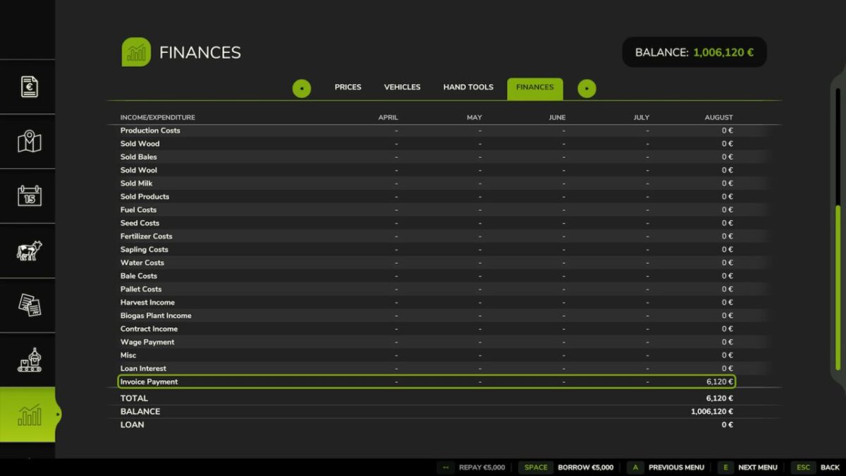 Invoices v 1.1.1