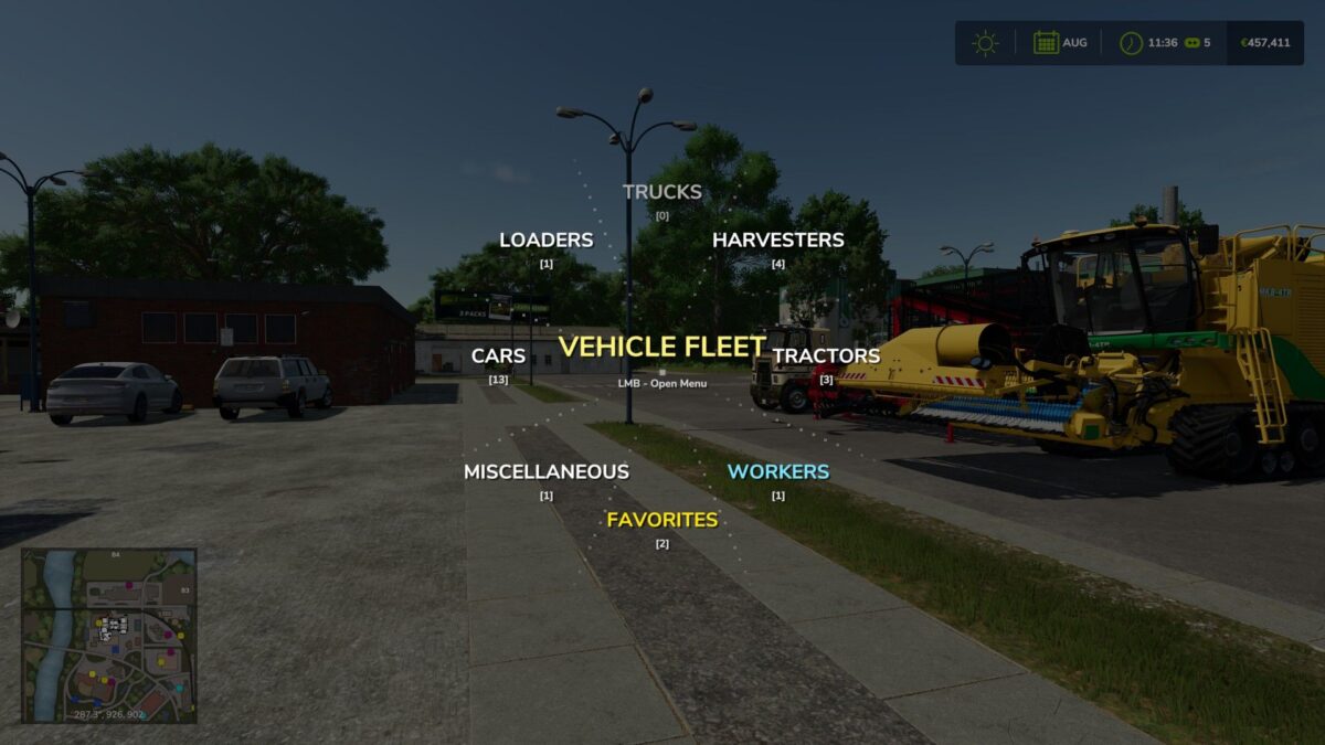 Radial Vehicle Switcher v 1.0