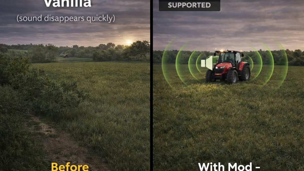 Realistic Vehicle Sound Distance v 1.0