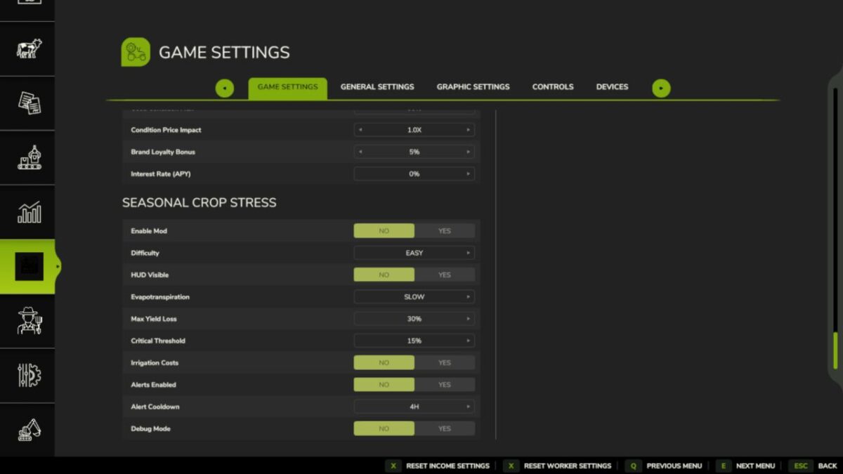 Seasonal Crop Stress v 1.0.1.0