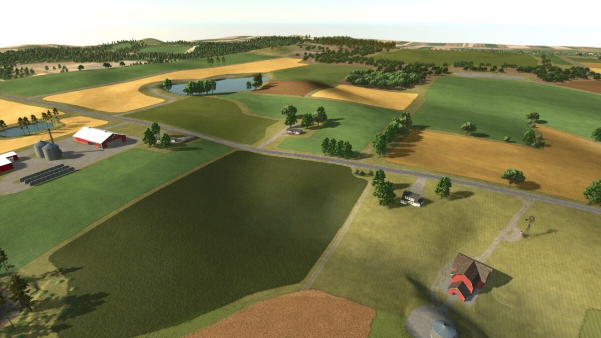 The Rolling Farmlands of Michigan Map v 1.0.1.0
