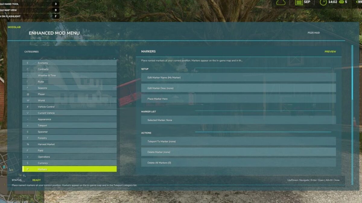 Enhanced Mod/Cheat Menu v 2.0