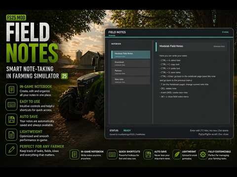 Field Notes v 1.0