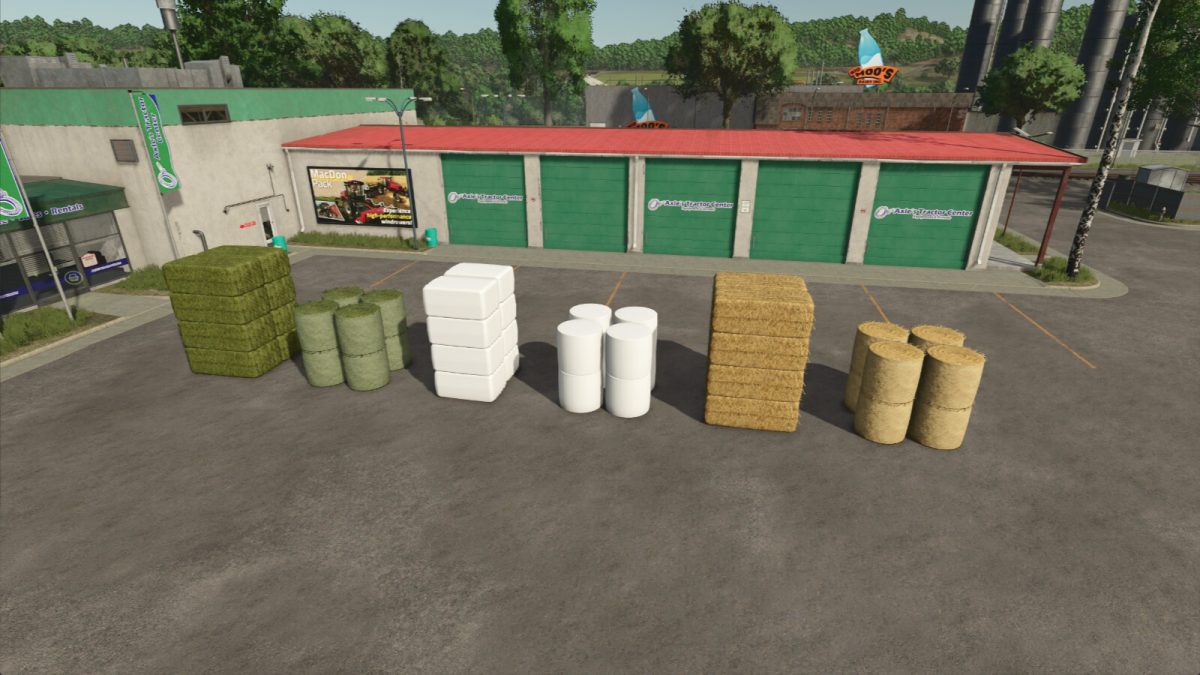 Liftable Pallets and Bales v 1.0.6.0