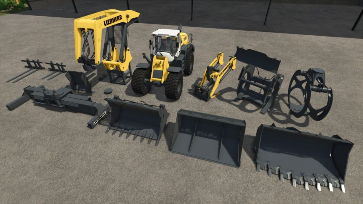 Liebherr L580 Pack v 1.0