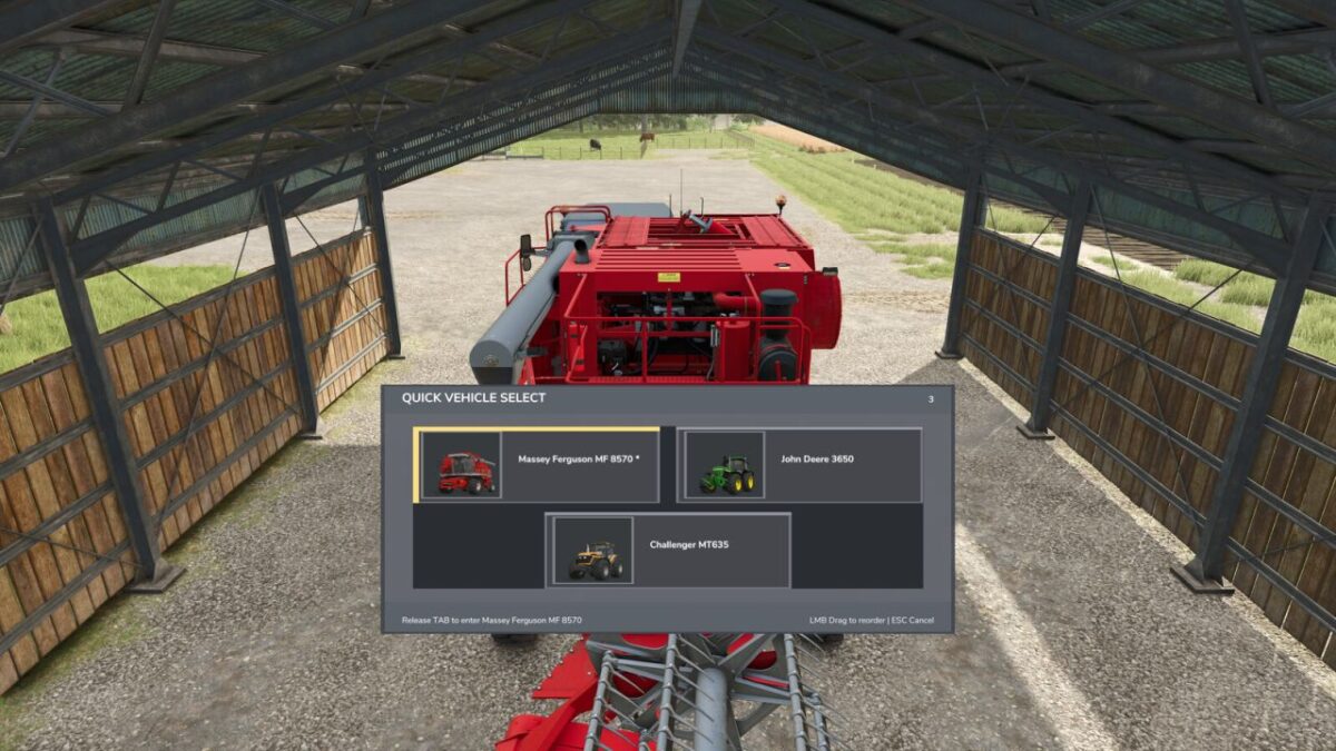 Quick Vehicle Select v 1.0