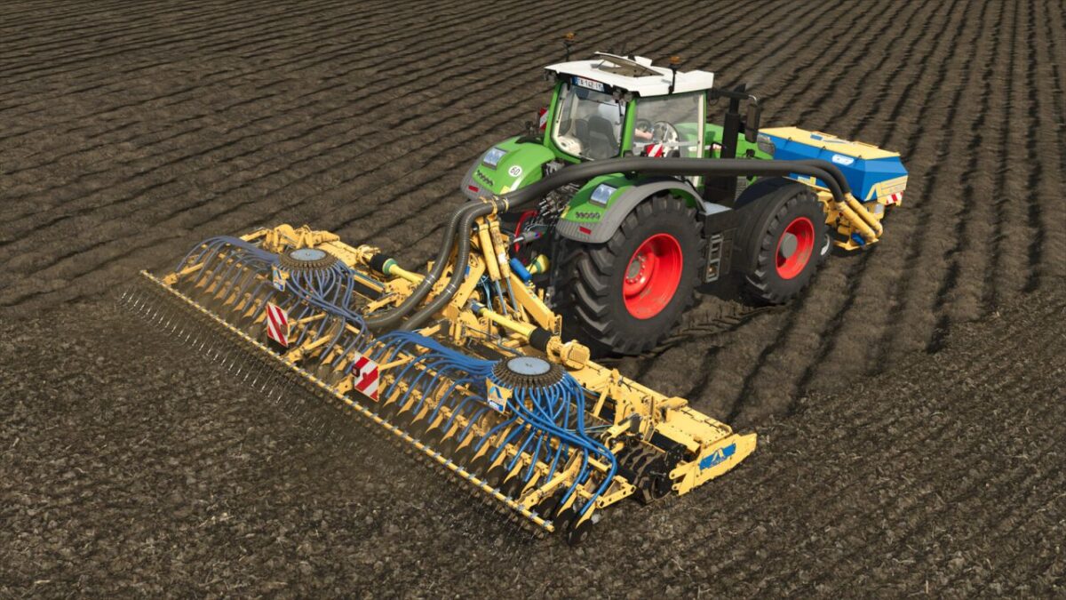 Alpego DMAX 800 + Rubber Seeding Units v 1.0