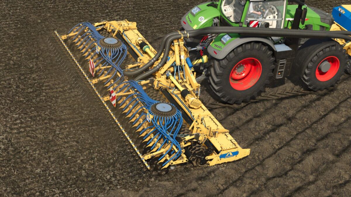 Alpego DMAX 800 + Rubber Seeding Units v 1.0