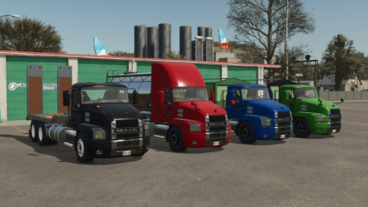 Mack Anthem 6x4 Trucks Pack v 2.1