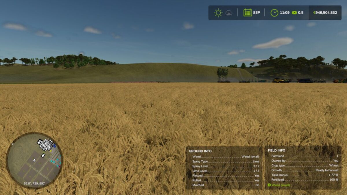 Field Detail Hud Infos v 1.0