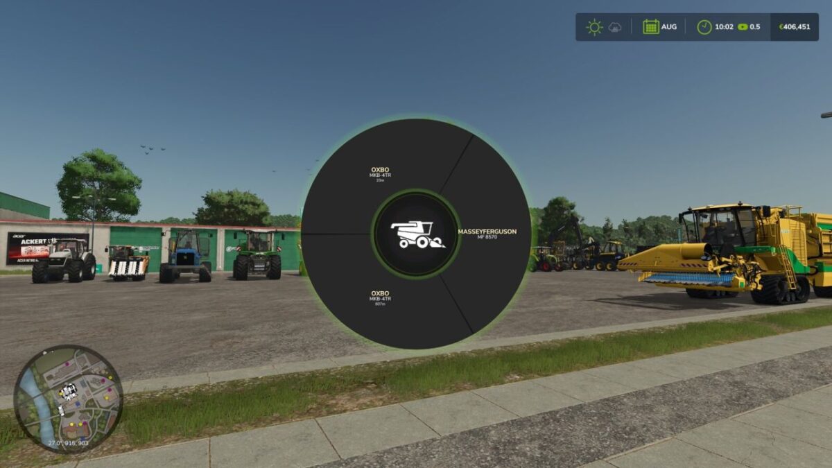 Machinery Pie Menu v 1.3.0.1