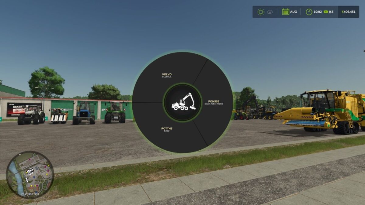 Machinery Pie Menu v 1.3.0.1