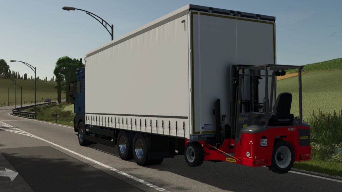 MAN TGX 26.640 Curtainsider Truck v 1.0