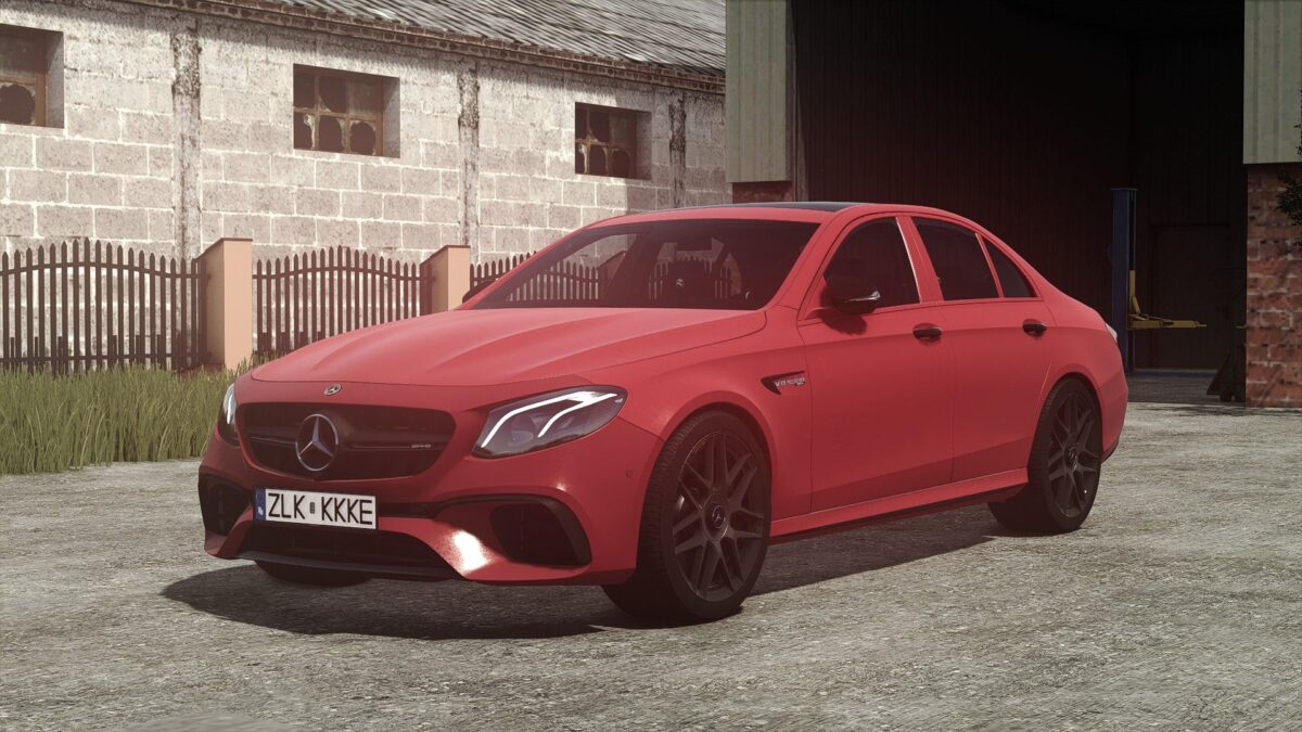 Mercedes Benz E63S AMG 2018 v 1.0.0.6