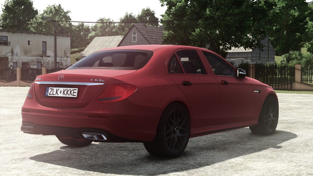 Mercedes Benz E63S AMG 2018 v 1.0.0.6