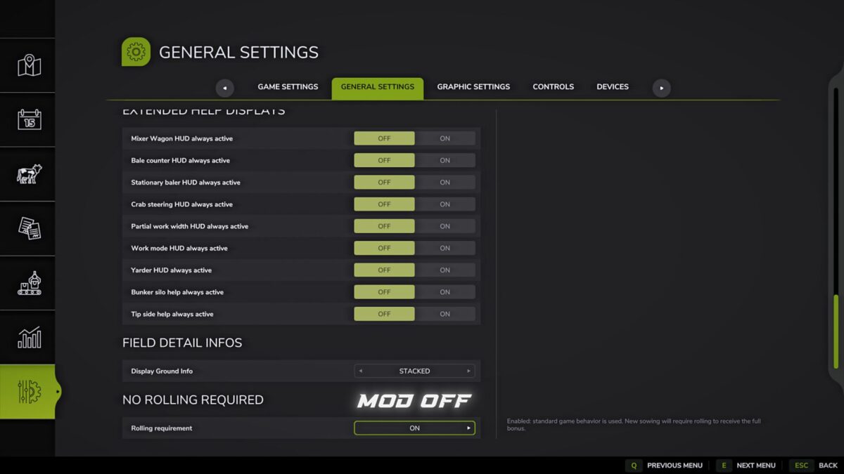 No Rolling required v 1.1
