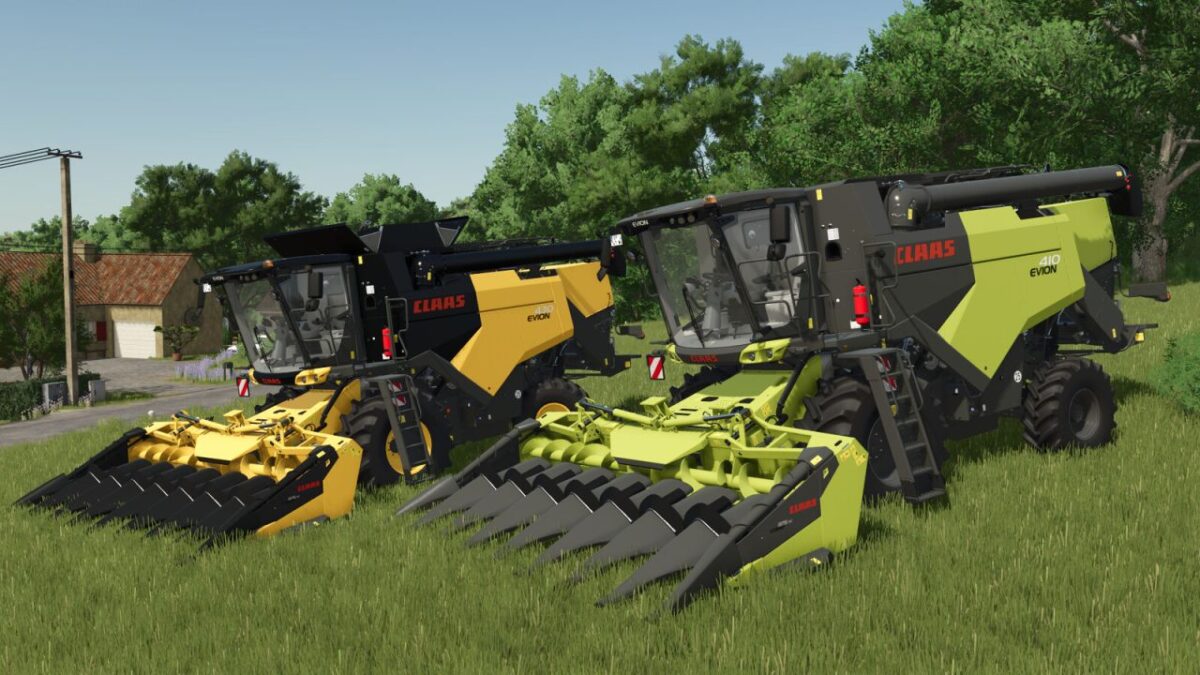 Claas Evion 410/450 Series Montana Pack v 1.2