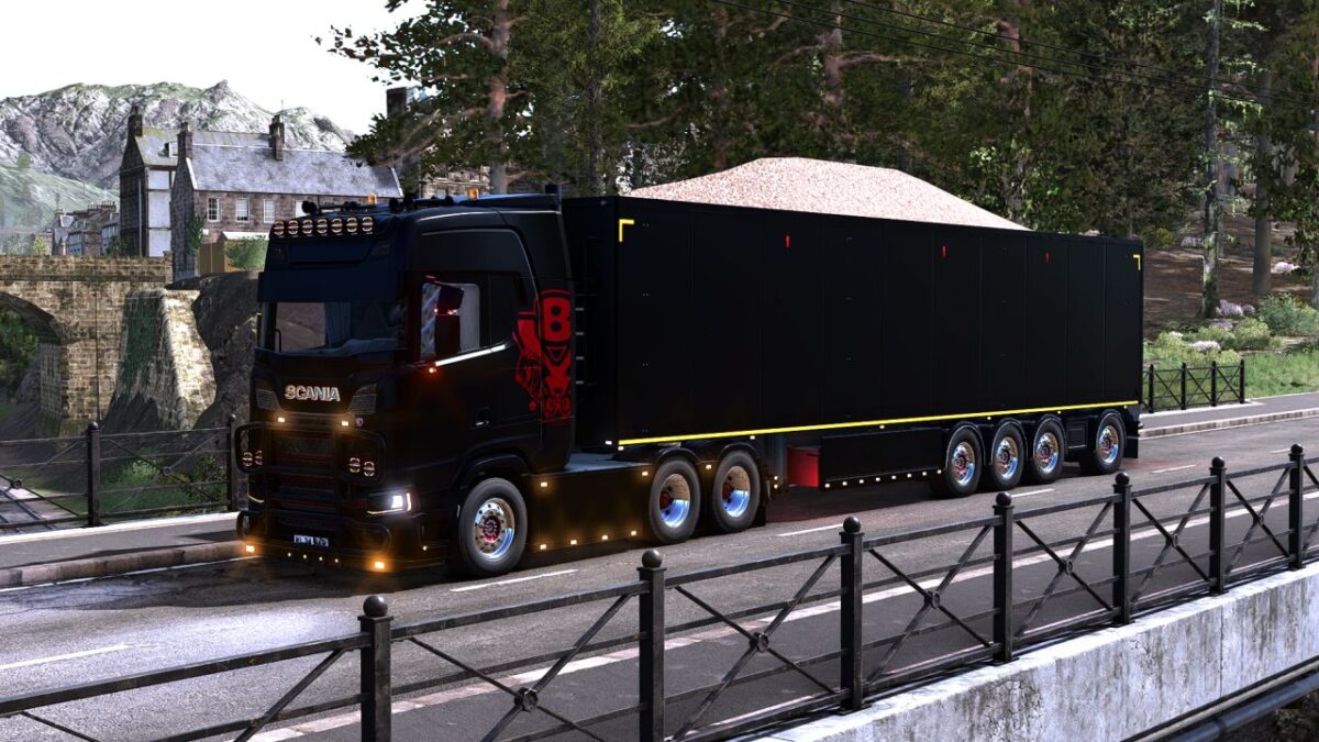 Stas Walking Floor Trailer v 1.1
