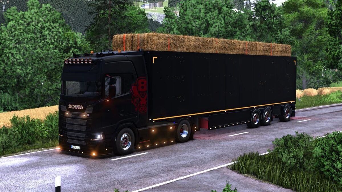 Stas Walking Floor Trailer v 1.1