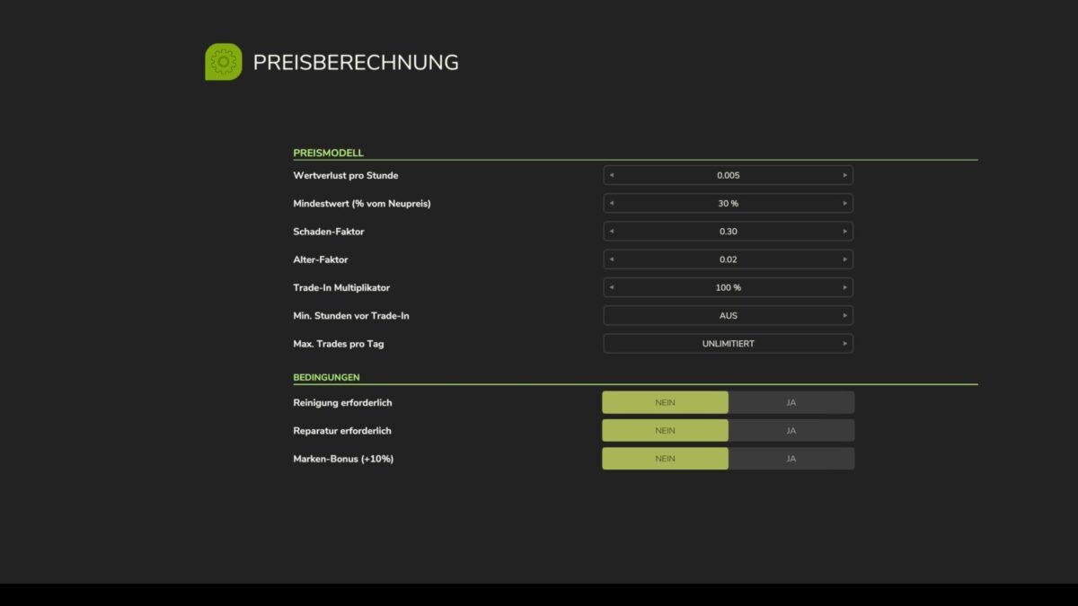 Vehicle Trade-in v 1.0.0.3