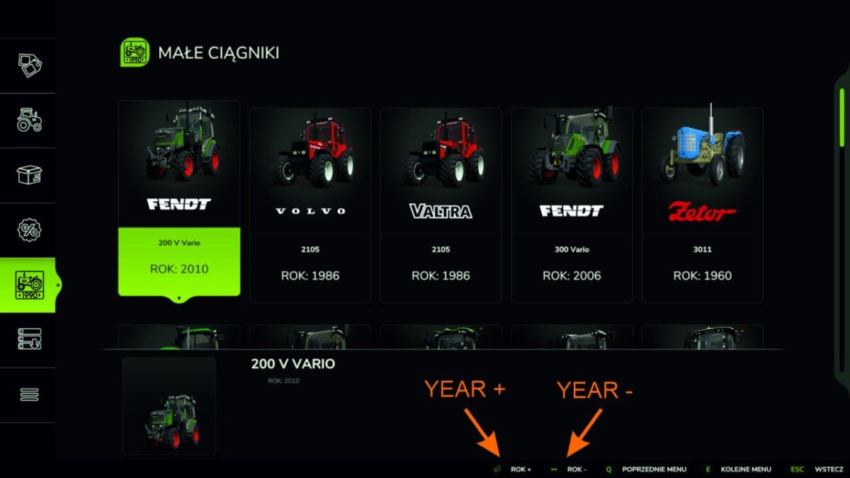 Vehicle Years System: Historical Start v 1.0