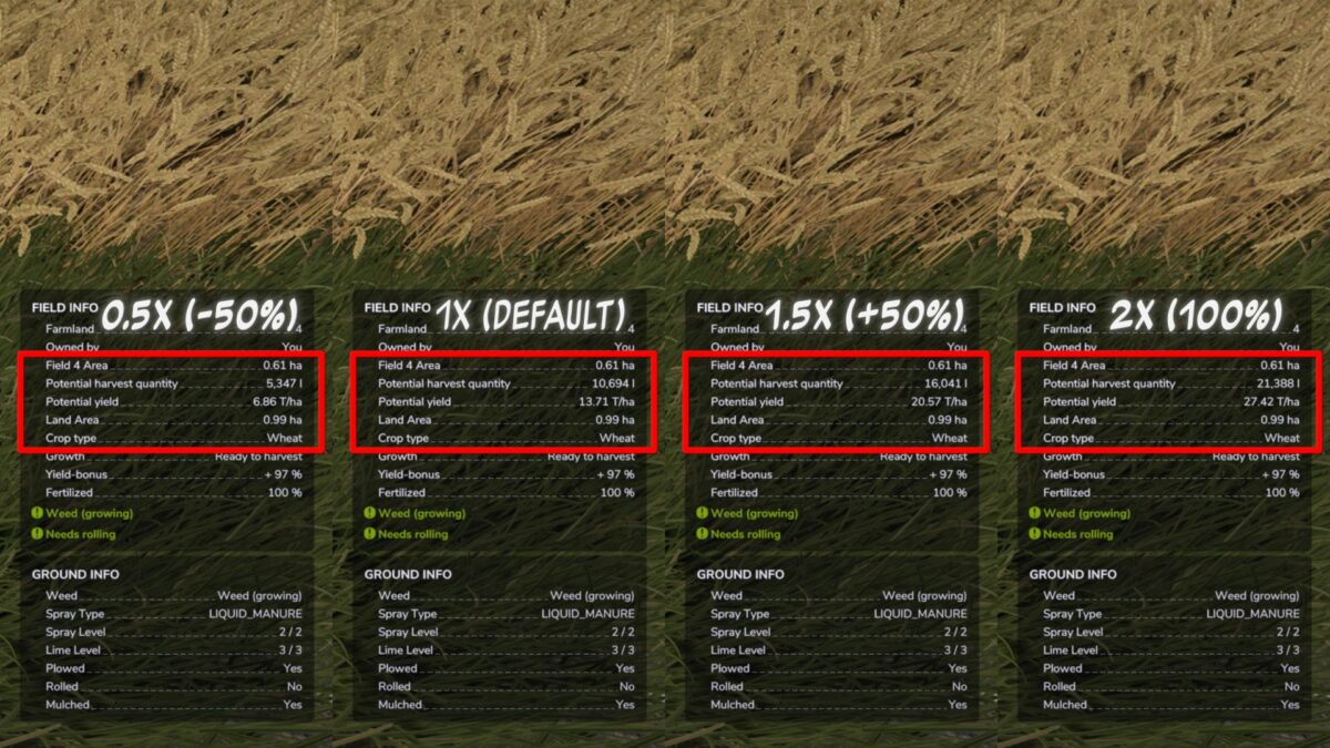 Yield Control v 1.3