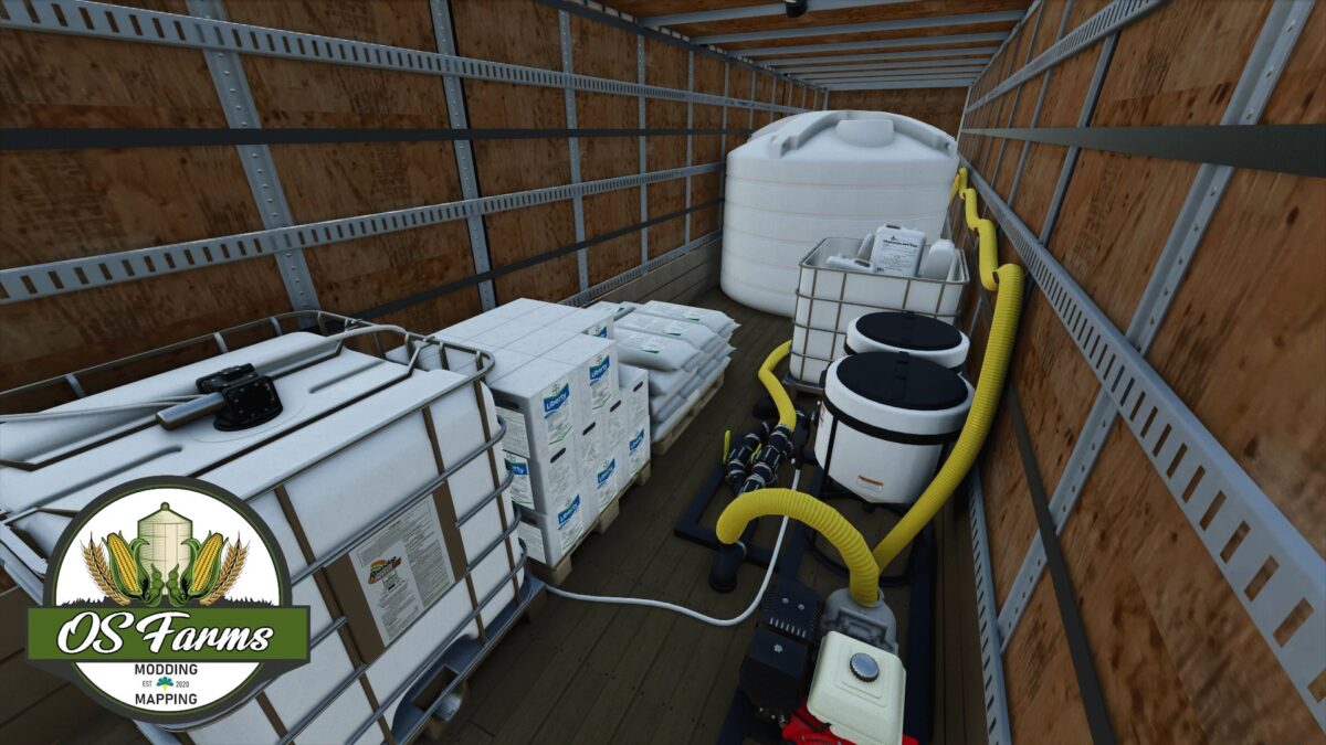 Fruehauf Van Trailer Sprayer Trailer v 1.0