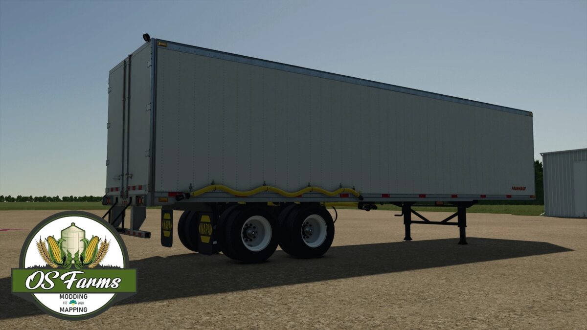 Fruehauf Van Trailer Sprayer Trailer v 1.0