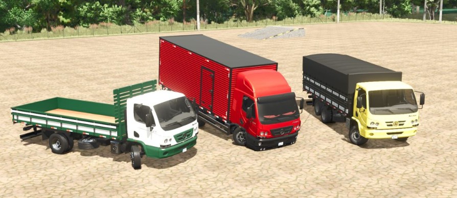 Mercedes Benz Accelo 2013 Pack v 1.0