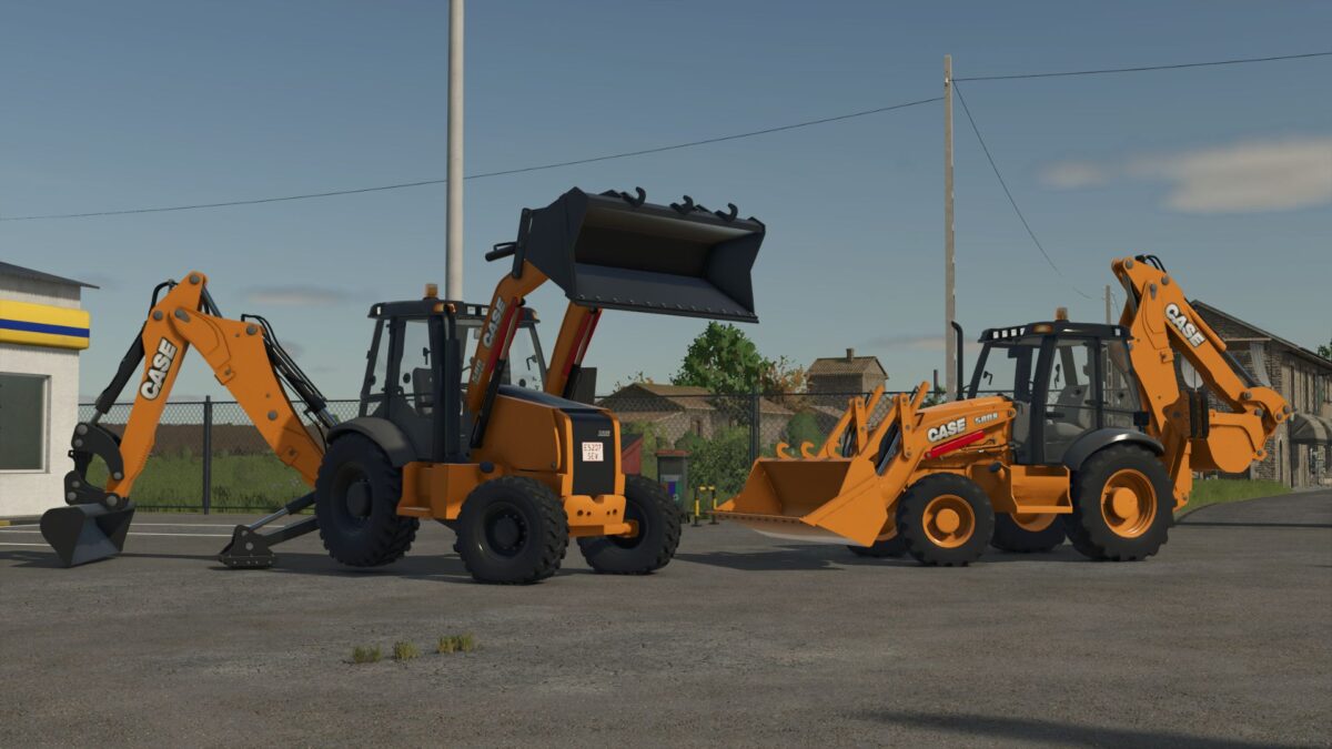 Case 580N & 580 Super N Backhoes v 1.0.0.5