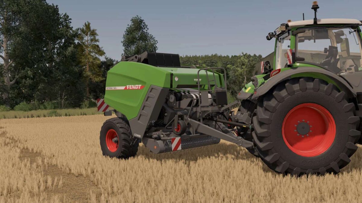 Fendt R160V & Massey Ferguson 4160V Balers v 1.0
