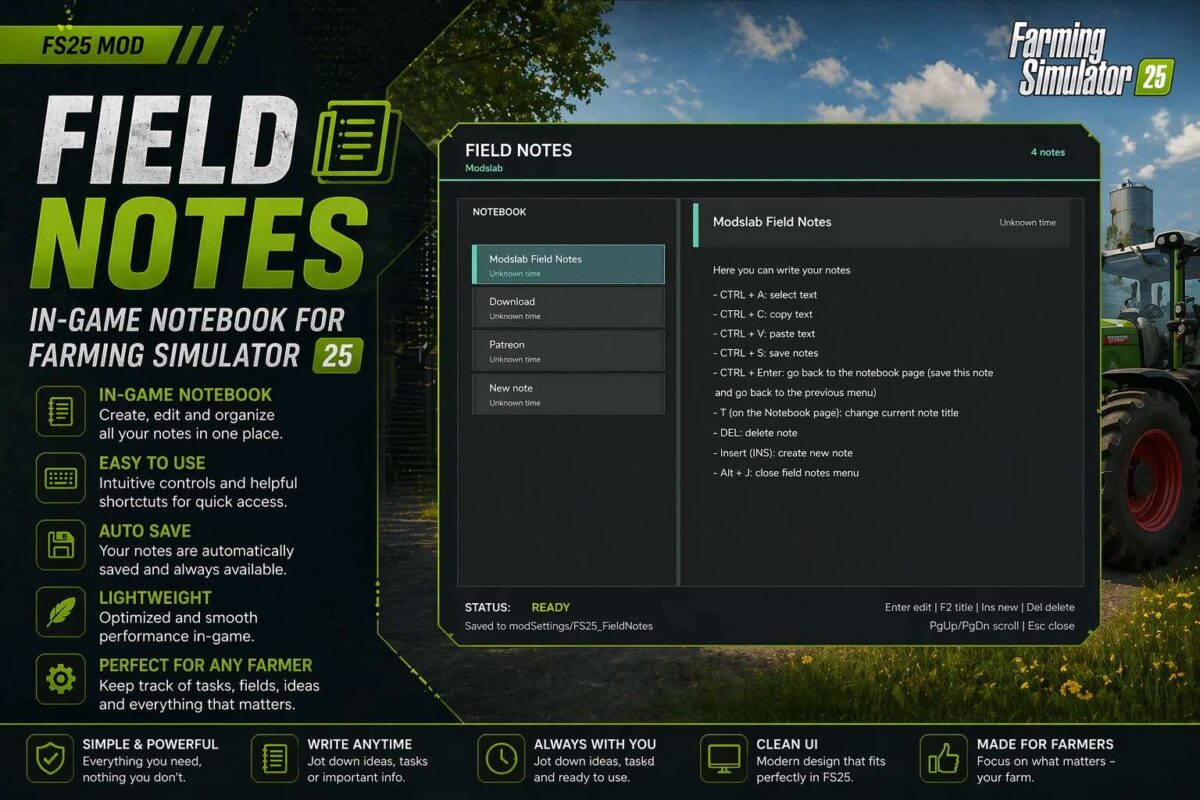 Field Notes v 2.0