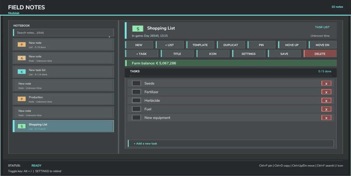 Field Notes v 2.0